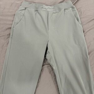 Men's Lightweight Jogger Pants in Beige - Casual Active Wear